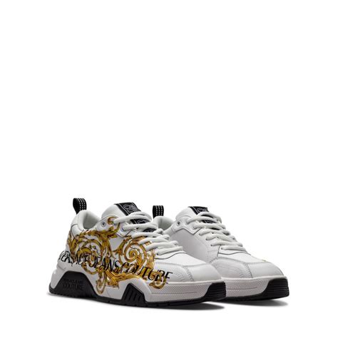 versace scarpe bianche alte|Sneakers Versace bianco da uomo .